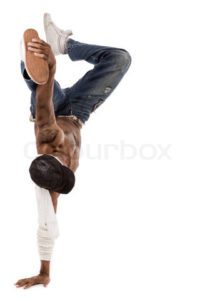 2344397 215583 steps in break dance performed by the dancer in isolated white background
