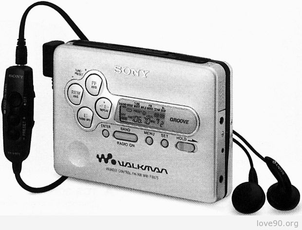 Кассетный плеер.Эпоха 90