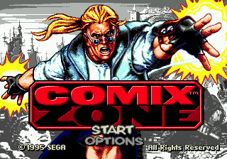 Comix Zone.Игра 90-ых