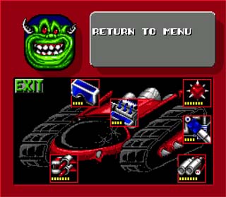 Гонки рок'н'ролл ( Rock n' Roll Racing) ( Sega )