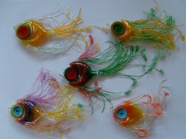 Игрушки из капельниц